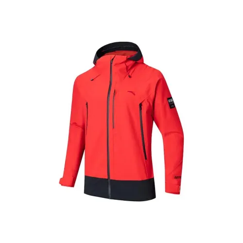 ANTA Variety Training Collection Windbreaker Jackets Men Classic Red