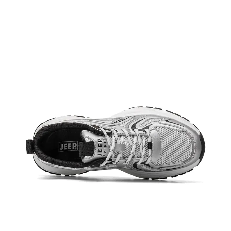 JEEP SPIRIT Slip Resistant, Abrasion Resistant, Breathable, Height Increasing Low Top Chunky Sneakers Men's-4