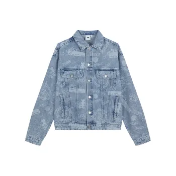FUN SS23 Denim Jacket Unisex Blue