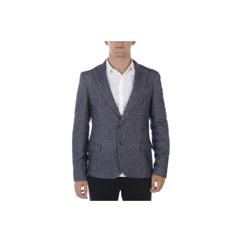 TRUSSARDI Business Suits Coats Men's Blue-0