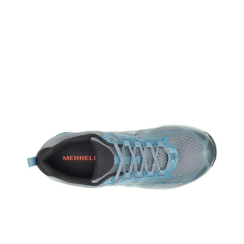 MERRELL Siren Edge 3 Low Top Hiking Shoes Women's Gray Cyan-3