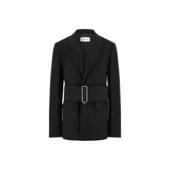 Ferragamo Wide Belt Blazer