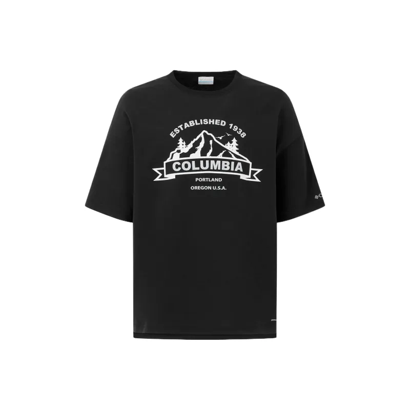 Columbia Cold Bay Dash T Shirt Unisex Black-0