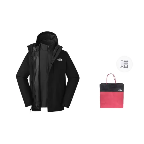 THE NORTH FACE Jackets Coats Men's Black Shopping Bag Included