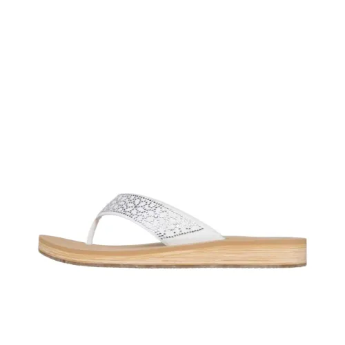 Skechers Summers Flip Flops Women's White