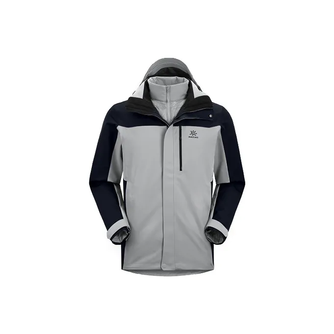 KAILAS Waterproof And Windproof To Keep Warm 3 in 1 Windbreaker Coats Men's-2