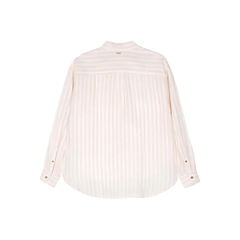 BARBOUR Annie Striped Linen Shirt-1