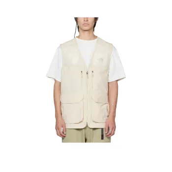 THE NORTH FACE Utility Camp Vest Gravel Vest Men's Ecru