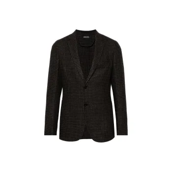 Ermenegildo Zegna Tailored Checked Blazer