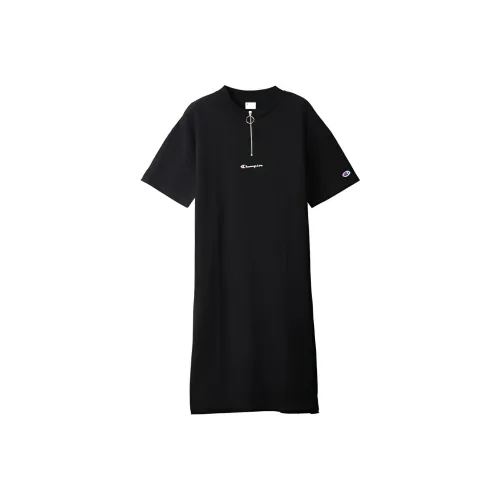 Champion Shift Dress Dress Japan Version Black