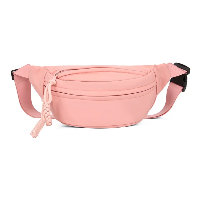 Yalu Nylon Sling Bag, Crossbody Bag, Fanny Pack Unisex Red/Black/White/Orange/Pink-18