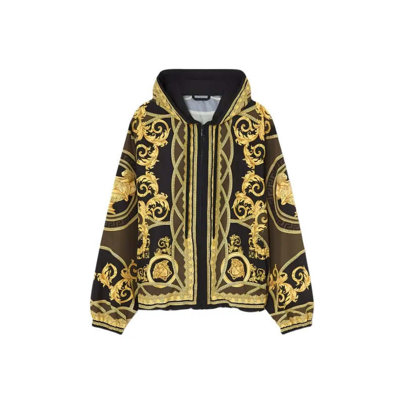 VERSACE La Coupe Des Dieux Zipped Windbreaker-0