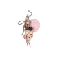 Pink Heart Keychain