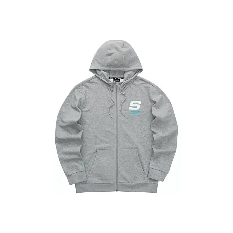 Skechers Colorful Jackets Unisex Medium Heather Gray/004F-0