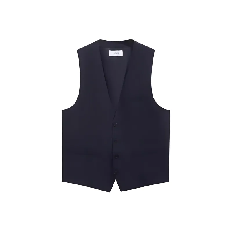 ZIOZIA Vests Men Navy Blue-0