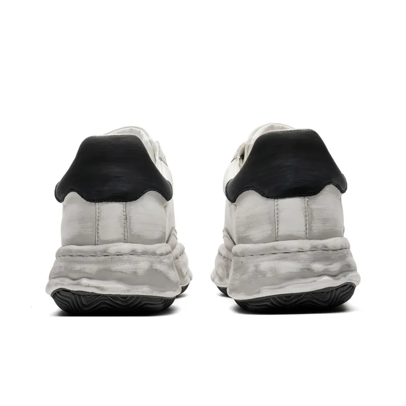 MOMGOG Casual Shoes Men Low Top Black/White-3