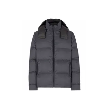 FENDI Down Jackets Men Gray
