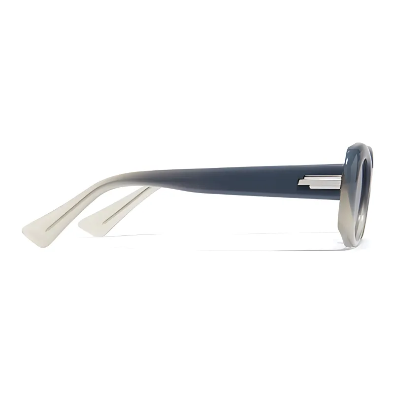 GENTLE MONSTER Plate Frame Oval Sunglasses Unisex-2