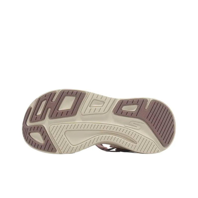 Skechers Max Cushioning Elite 2.0 One Strap Sandals Women's Pink-4