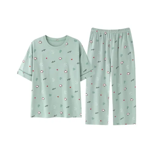 MADALLO Pajama Set Women's Cyan
