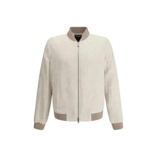 Ermenegildo Zegna Zipped Bomber Jacket