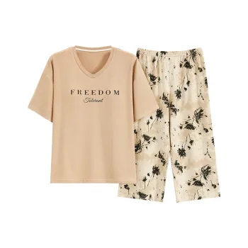 MADALLO Pajama Set Women's Light Brown