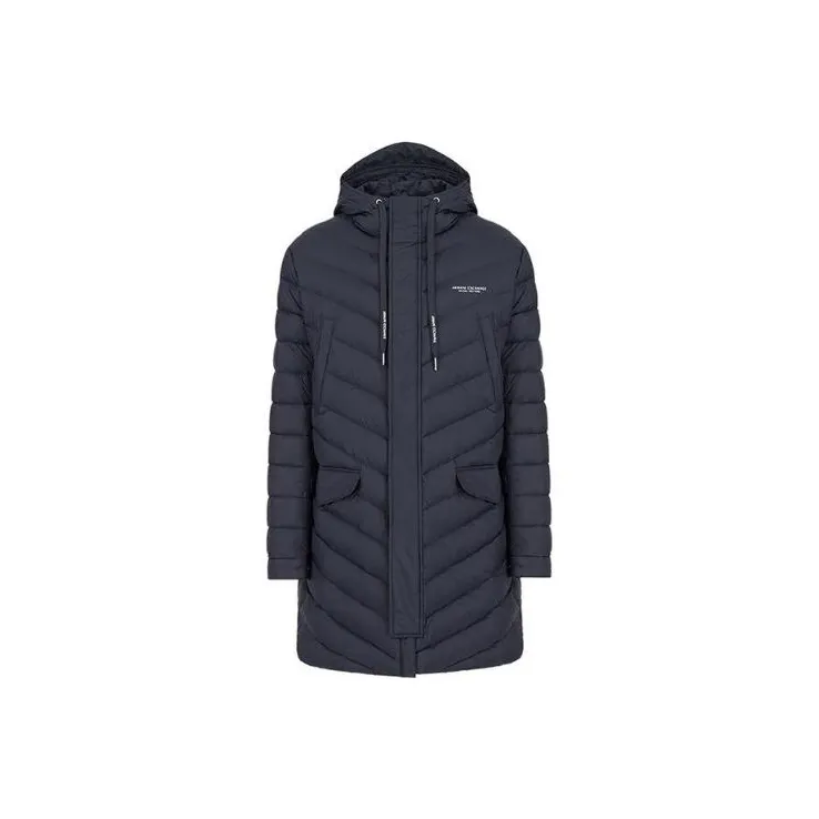 ARMANI EXCHANGEAE Down Jacket Men's Navy Blue-0