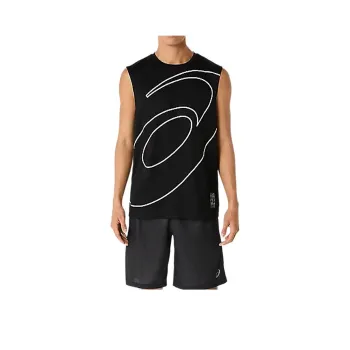 Asics Tank Tops Unisex Black
