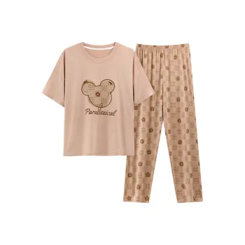 MADALLO Pajama Set Women's Khaki