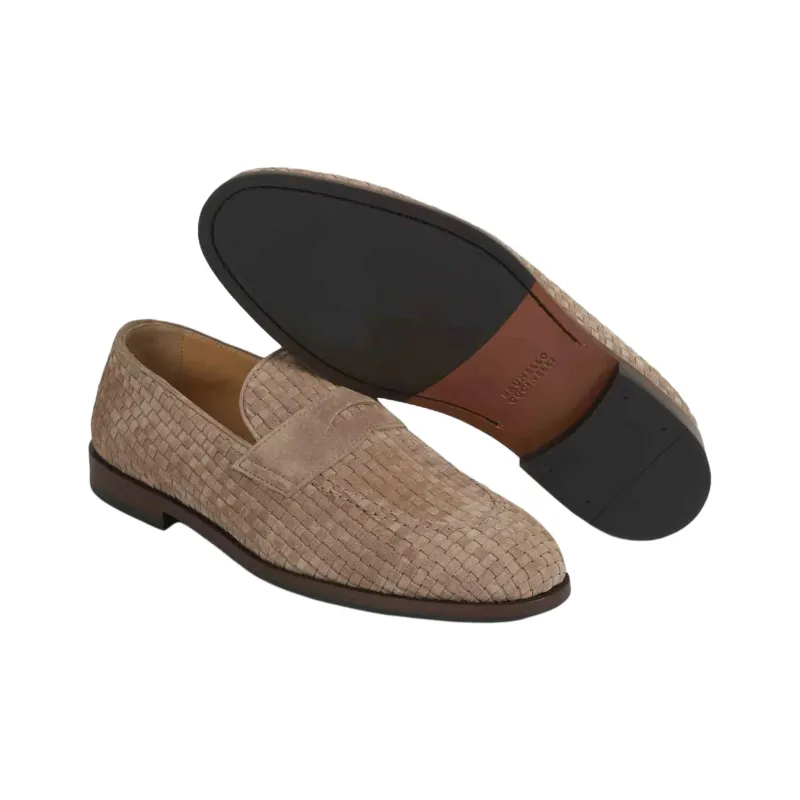 Brunello Cucinelli Interwoven Loafers-4
