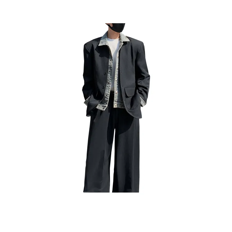 H.V.G.A Business Suit Unisex Black-0