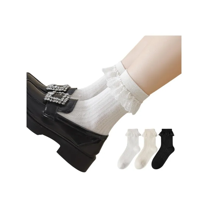 Temooues Mid Calf Socks Women's 3 Pack-14