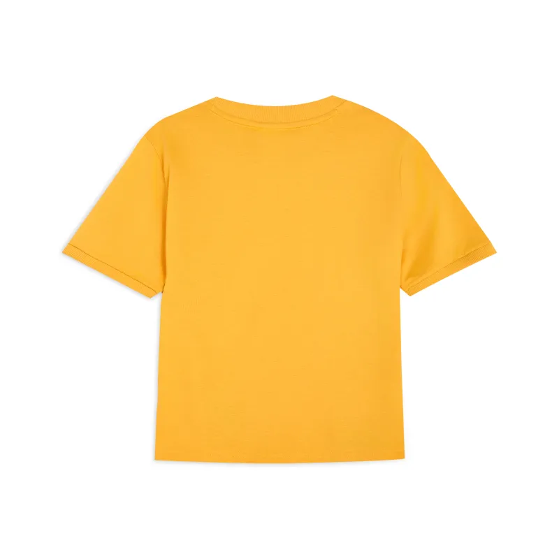 PUMA SelectCLASSICS T Shirt Women's Mustard Color 55-1