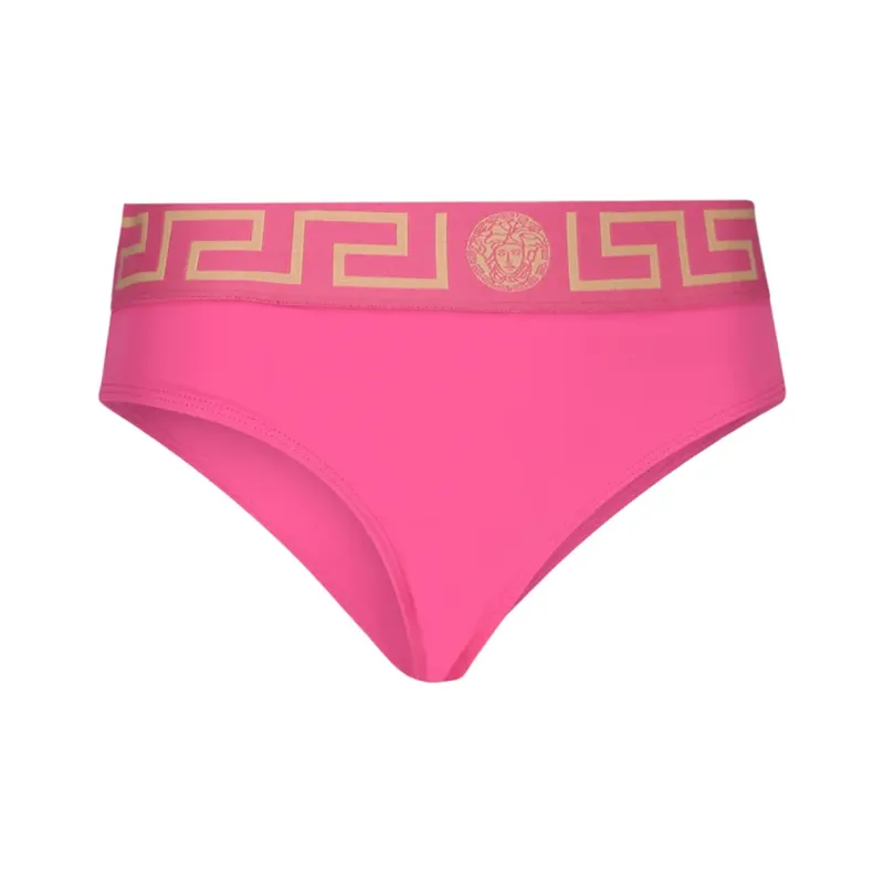 VERSACE Greca Border Bikini Briefs 'Fuxia'-2