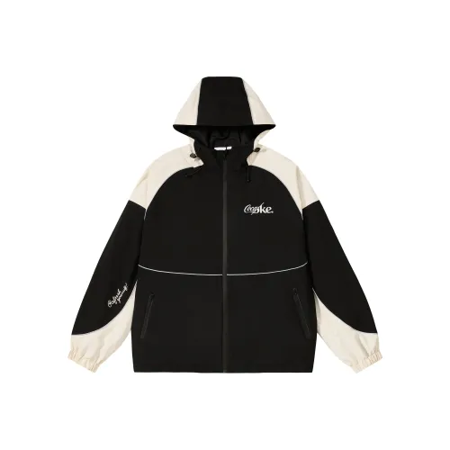 Coca-Cola Water-Resistant Windproof Warm Reflective With High Visibility Windbreaker Jacket Unisex