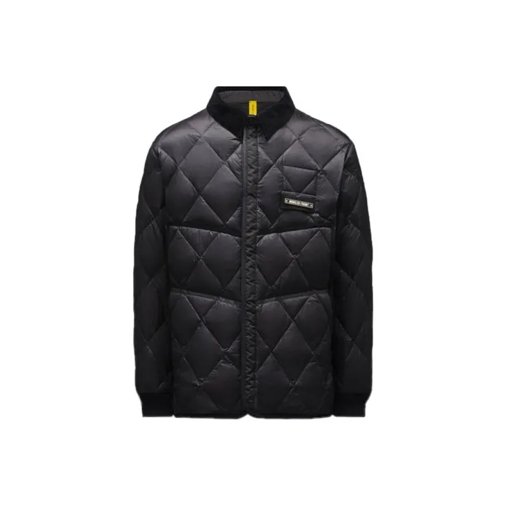 Fragment Design X MONCLER GENIUS MONCLER GENIUS X Fujiwara Hiroshi FRGMT Down Jackets Men Black-0