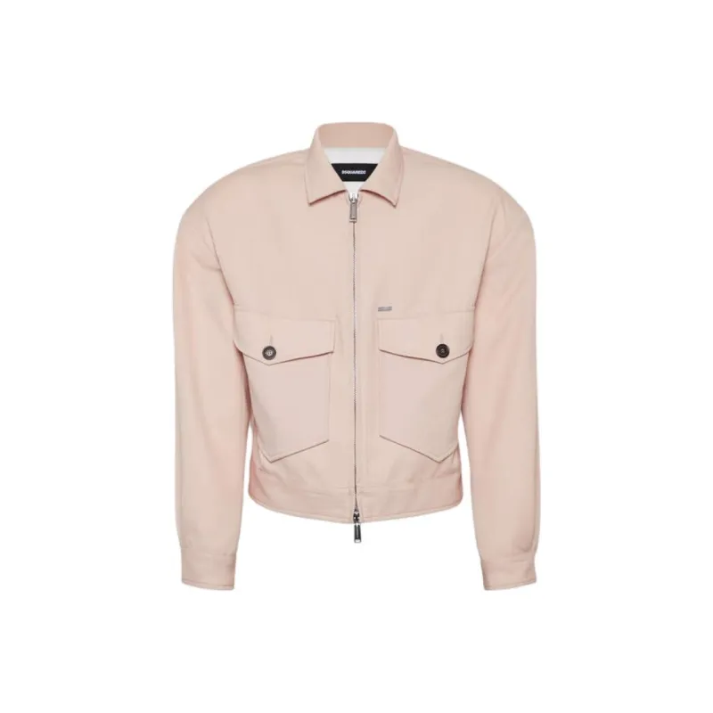 DSQUARED 2 Virgin Wool Bomber Jacket-0