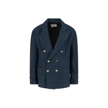 GREG LAUREN Double breasted Cotton Blazer
