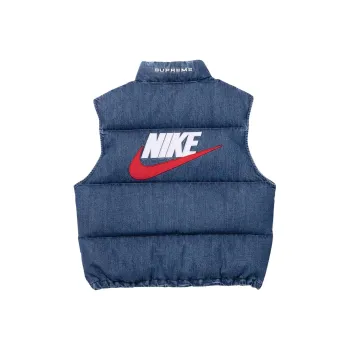 Supreme Nike Denim Puffer Vest