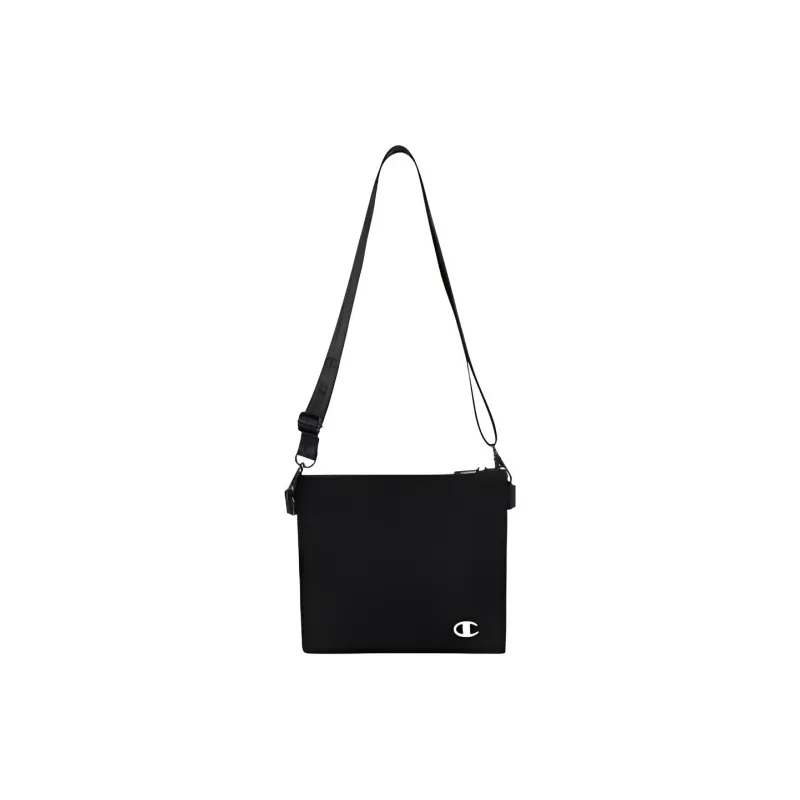 Champion Nylon Shoulder Bag Crossbody Bag Regular Unisex Black-2