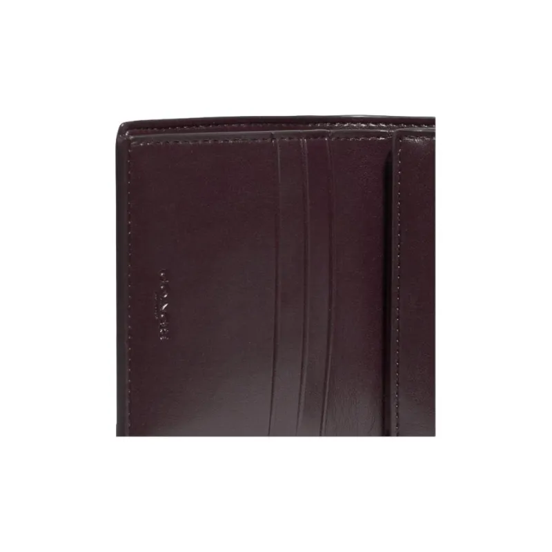 COACH Turnlock Leather Wallet Women's Nude Pink-2
