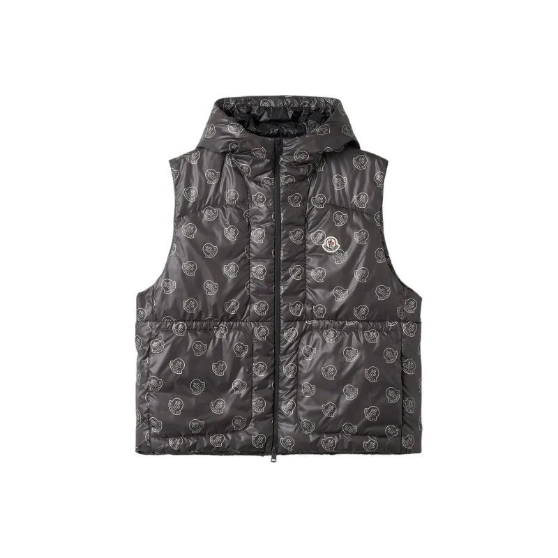 Moncler Vests Men Black-0