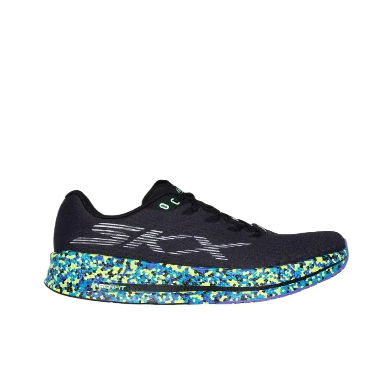 Skechers GO RUN RAZOR 5 Low Top Running Shoes Men's Black-1