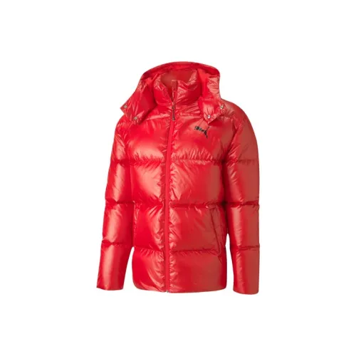 PUMA PANTS EMBOSSED Down Jackets Men Bright Red