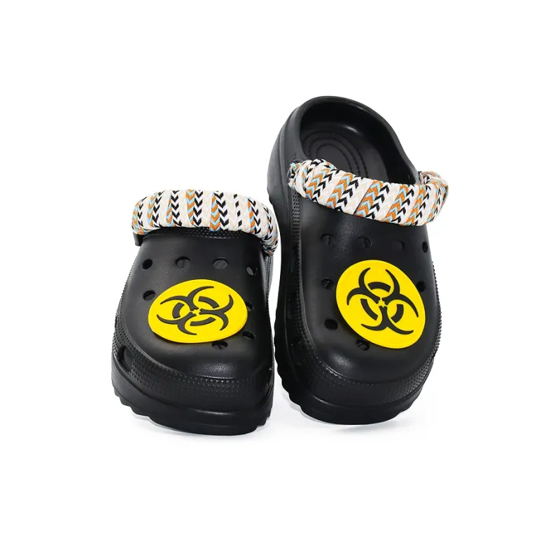 OUBT Resident Evil Theme Clogs Unisex Black-4