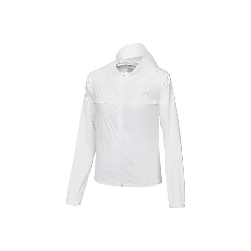 Skechers Breathable Quick Dry UV Protection Sun Protection Clothing Women's Bright White