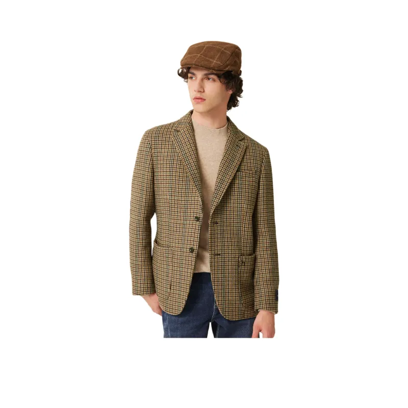 HAZZYS Business Suit Men's Brown-0