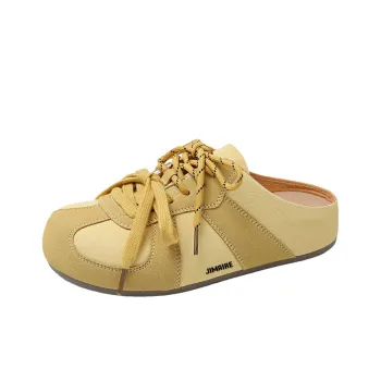 King Jinmai Rubber Sole Abrasion Resistant Slip Resistant Closed Toe Slippers Women's