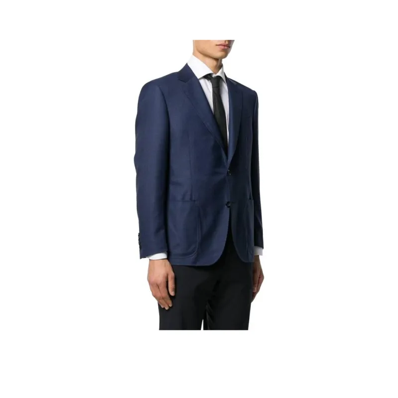 CANALI Business Suit Coat Men's Marine Blue-0