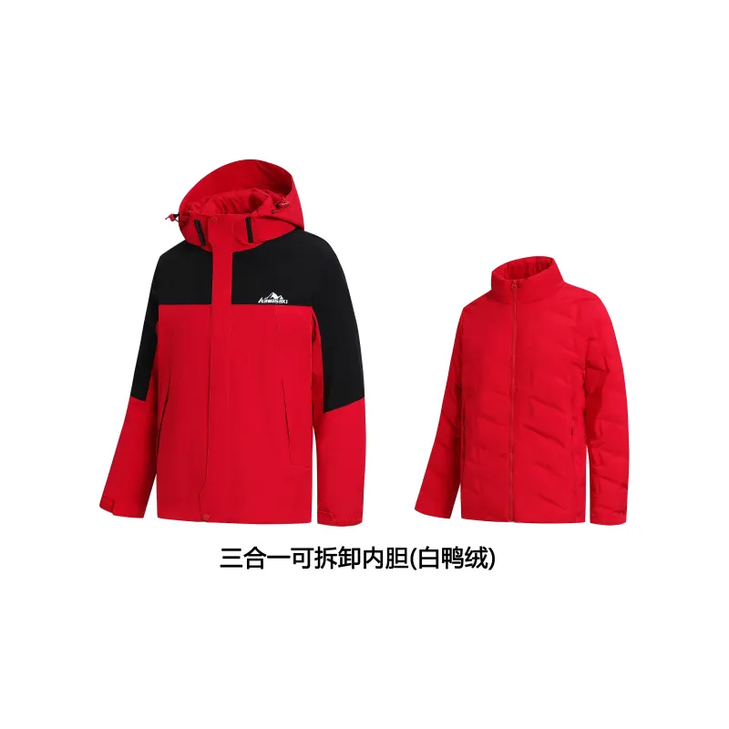 Kawasaki Waterproof And Windproof To Keep Warm Windbreaker Jacket Unisex-4
